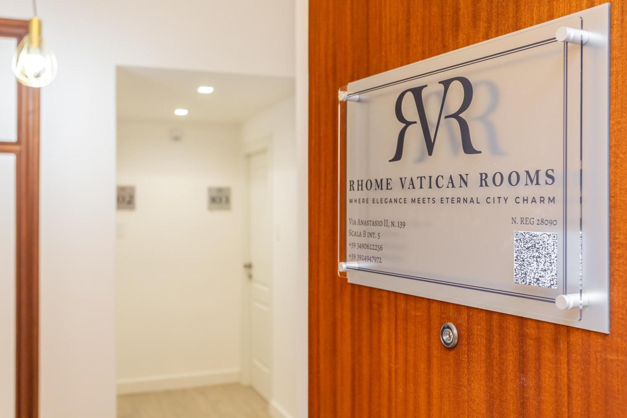 Rhome Vatican Rooms Rome Buitenkant foto